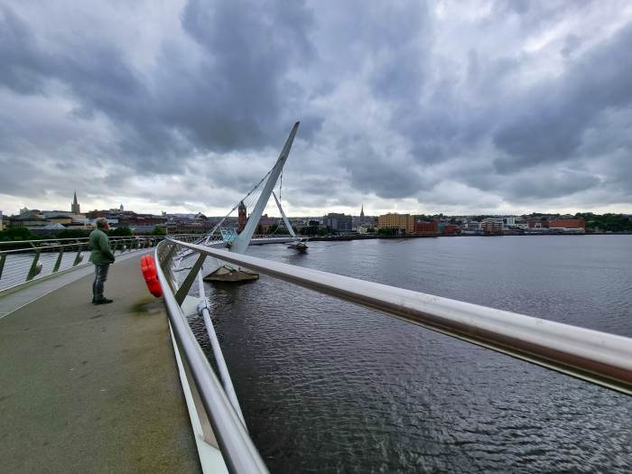 Friedensbrücke in Londenderry