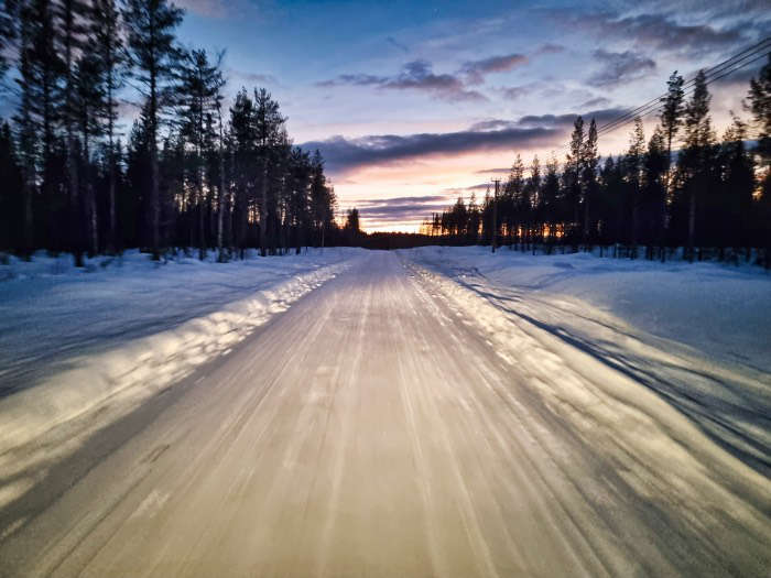 Sonnenuntergang in Schweden