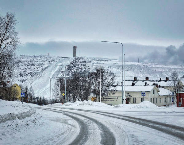 Kiruna - Eisenerzstadt in Schweden