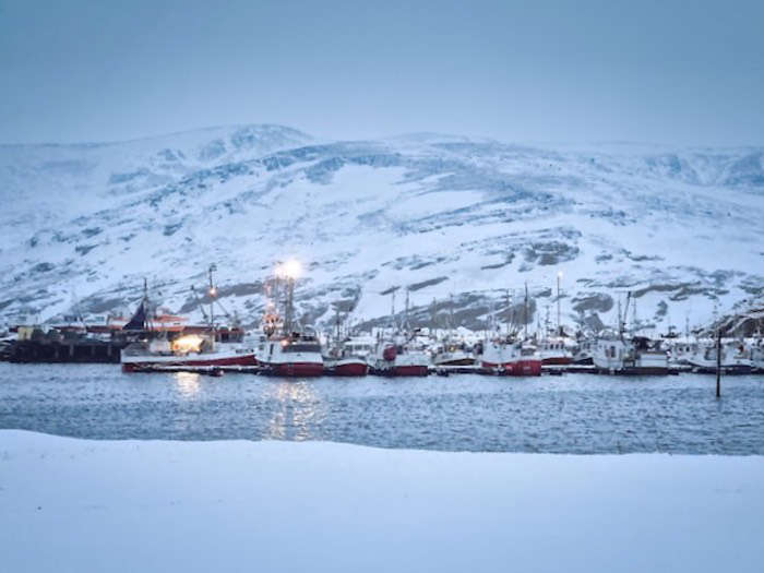 Nordkap Fischerdorf Skarsvag