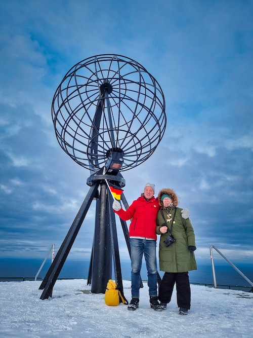 Wir stehen am Nordkap