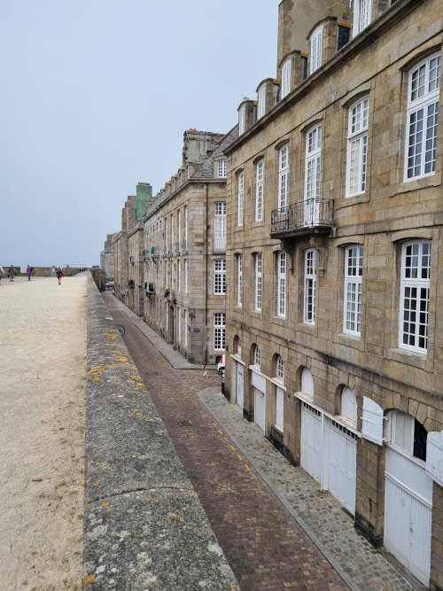 Auf der Stadtmauer von St.Malo