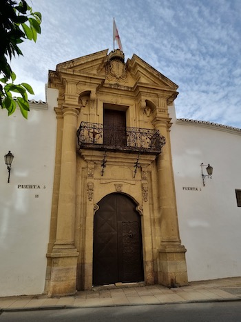 Haupteingang der Arena von Ronda