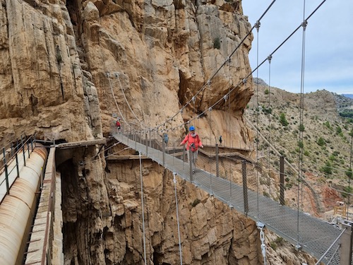 Brücke Caminito del Rey