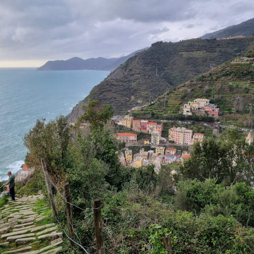 Blick auf Riomaggiore