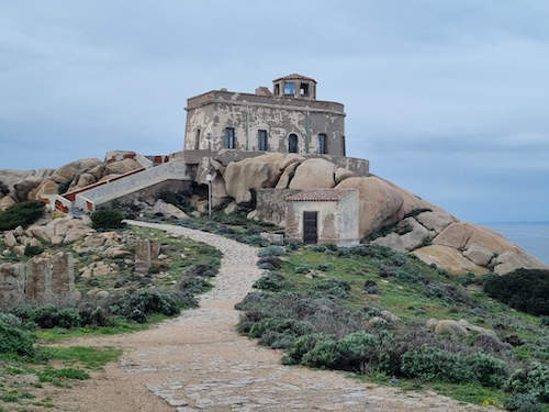 Capo Testa alter Leuchtturm