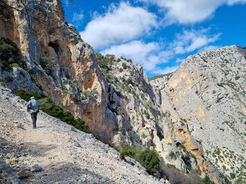 Wanderweg zur Schlucht Gola Gorropu