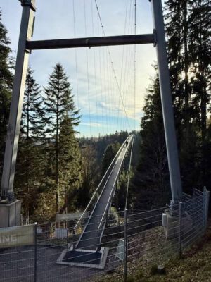 Hängeseilbrücke in Bad wildbad