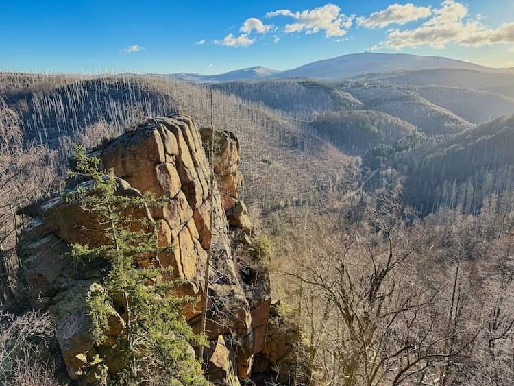 Blick von den Rabenklippen