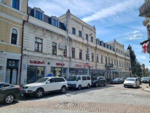 Renovierte Häuser in Kutaisi