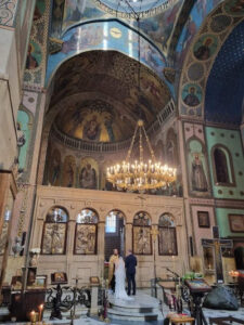 Innenansicht der Sionikirche in Tiflis