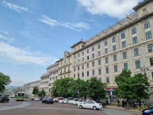 Straßenzug in Tiflis