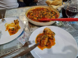 Unser Abendessen