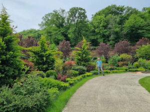 Klostergarten vom Kloster Bodbe