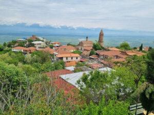 Blick auf die Stadt Sighnaghi