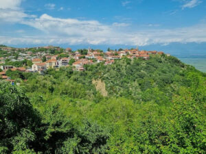 Blick auf die Stadt Sighnaghi