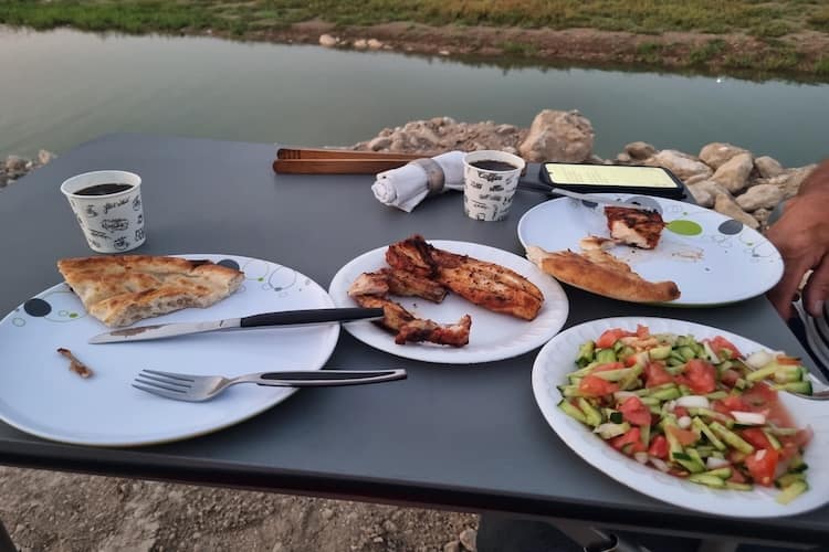 Unser Abendessen