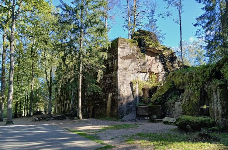 Bunker der Wolfsschanze in Polen