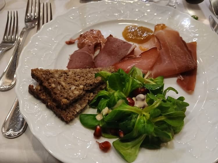 Silverstermenü Vorspeise