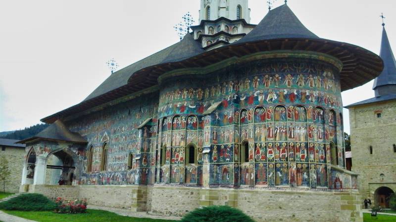 Moldaukloster Sucevita Himmelsleiter