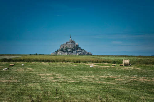 Le Mont St. Michel von Weitem​