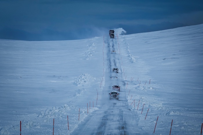 Fahrt zum Nordkap