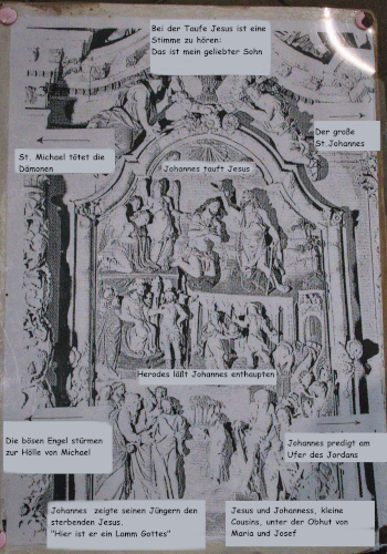Altarbild Darstellungen von Lampaul – Guimileau
