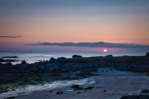 Sonnenuntergang am Meer