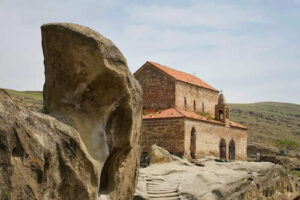 Kapelle der Höhlensiedlung Uplistsikhe