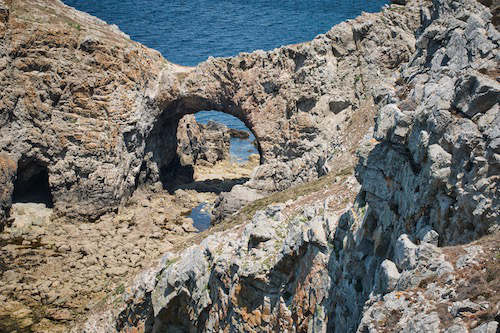 Felsentor am Pointe de Dinan