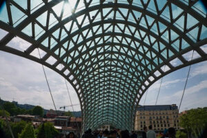 Friedensbrücke in Tiflis