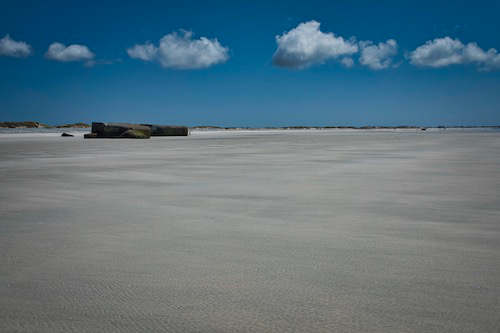 Bunker am Strand