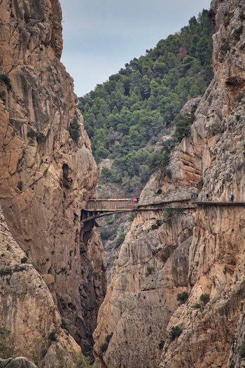 Brücke des Caminito del Rey