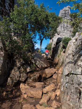 Weg des El Torcal de Antequera