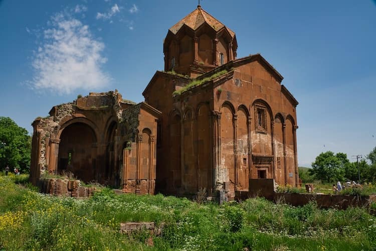 Ein kleines Kloster in der Nähe von Gjumri