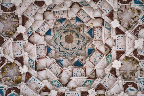 Deckengewölbe im nasridischen Palast