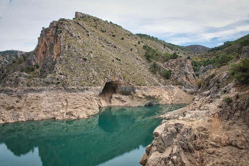 Stausee zwischen Granada und Guadix