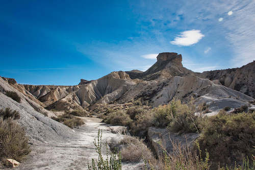 Wanderung durch die Wüstenlandschaft Tabernas