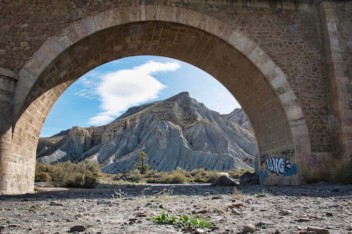 Wanderung durch die Wüstenlandschaft Tabernas