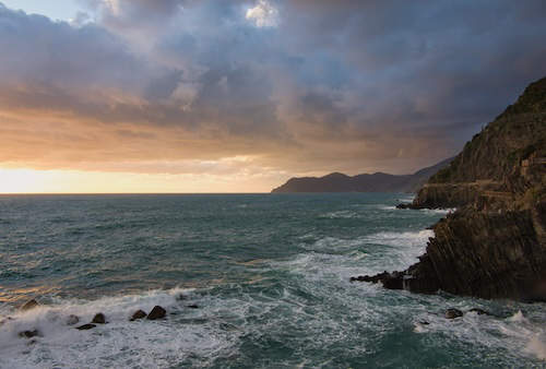 Abendstimmung Riomaggiore