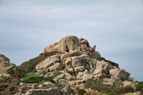 Granitfelsenlandschaft am Capo Testa