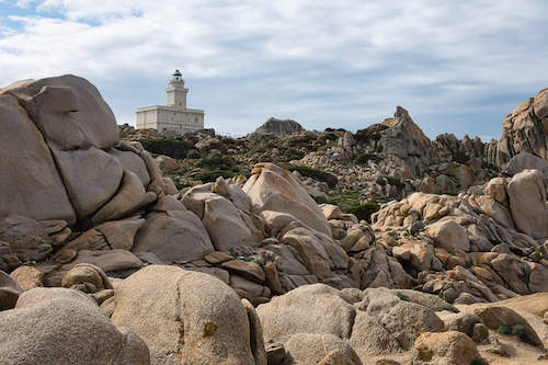 Granitfelsenlandschaft am Capo Testa