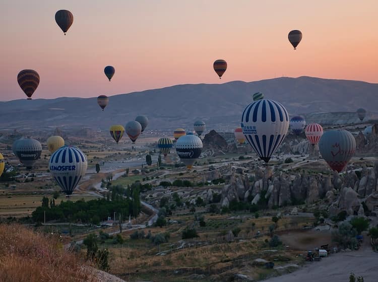 Ballons in Kappadokien