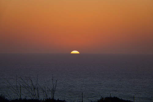 Sonnenuntergang auf Sardinen
