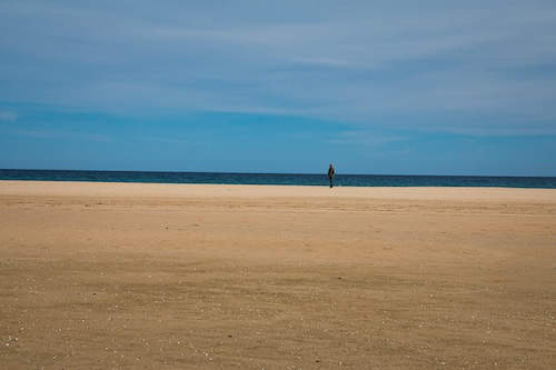 Spaziergang am Strand