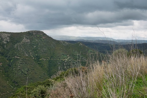 Berge auf Sardinen