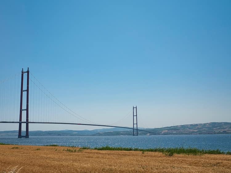 Brücke über die Dardanellen