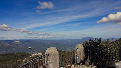 Landschaft um Monte Ortobene, der Hausberg der Provinzstadt Nuoro