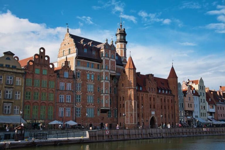 Stadthäuser in Danzig