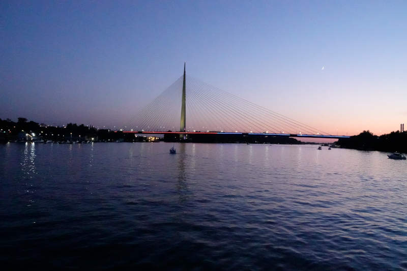 Brücke in Belgrad